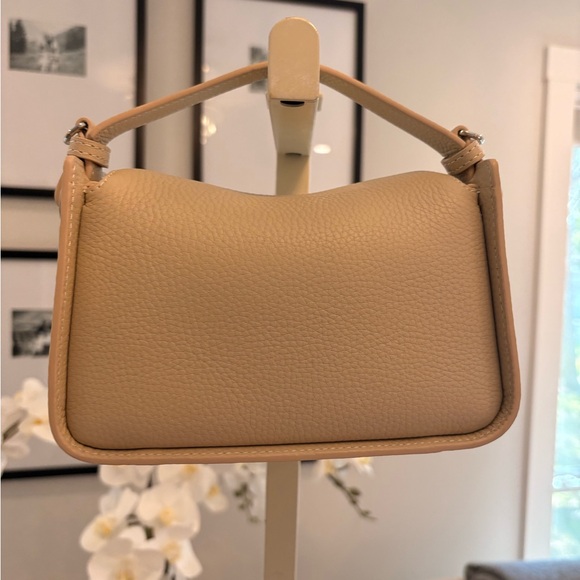 The Horse Mini Clementine Pebbled Leather Clutch with Top Handle - Picture 2 of 2